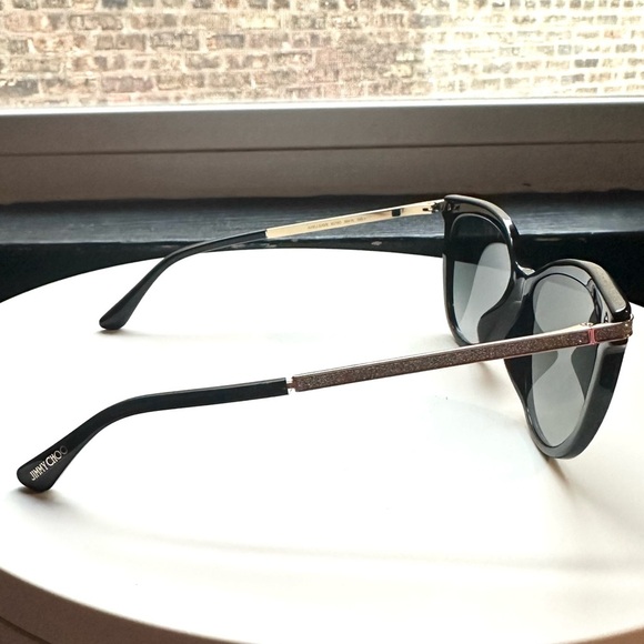 🌺JIMMY CHOO🌺 Axelle/G/S Cat Eye Butterfly Sunglasses - Picture 7 of 16
